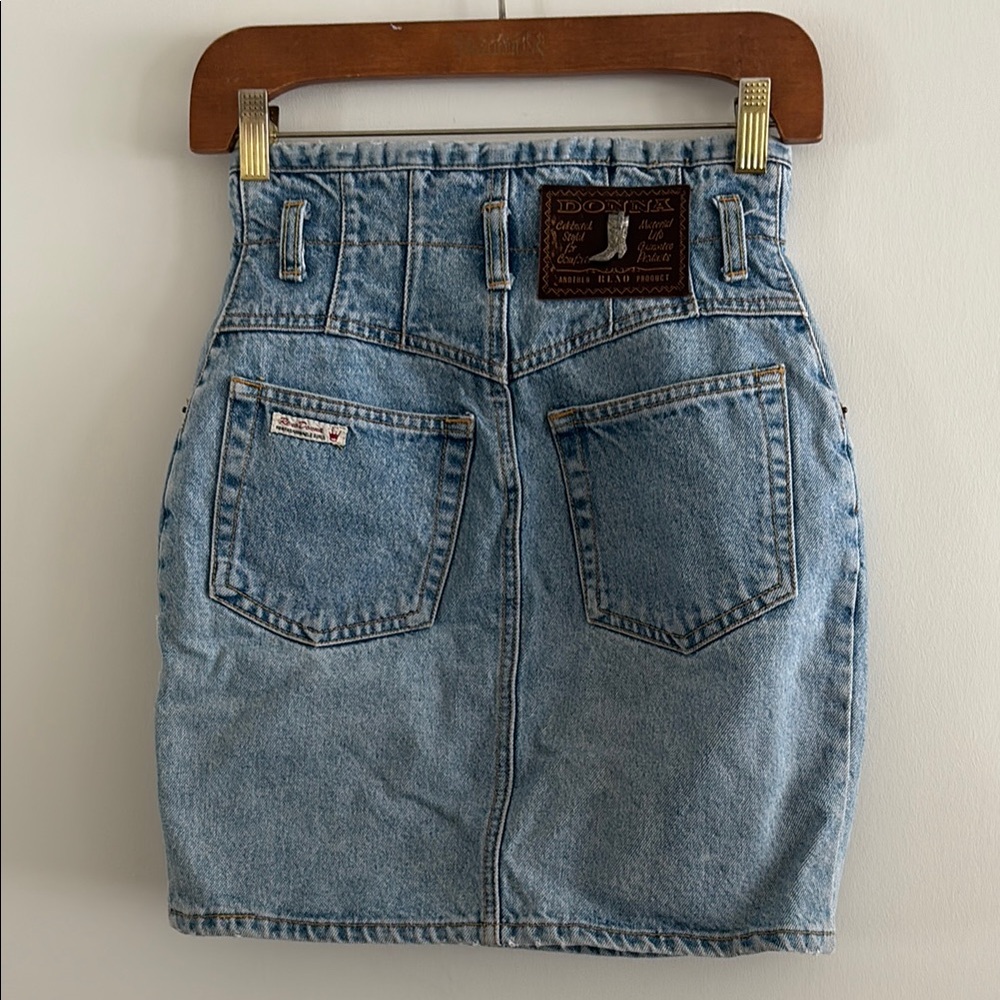 High Waist Denim Skirt
